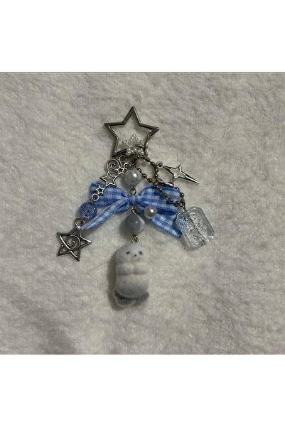 marjinalgiyim Su samuru fok charm anahtarlık süs