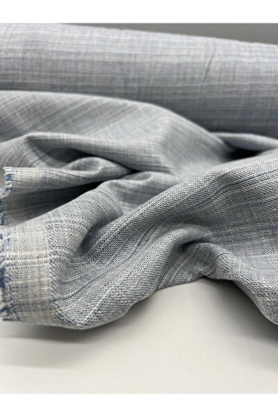 Kumaş Sevdası Linen Knitted Polyviscose Fabric (Width 150cm) Dress Shirt, Ski...