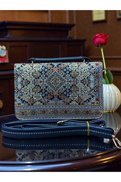 KAYA GİFT AND BAG DERİ SAPLI DİKÖDRTGEN KADIN ÇANTASI