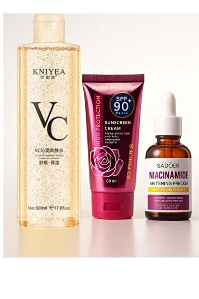 kniyea KENYA Vitamin C Skin Renewal Toner + Whitening Sunscreen