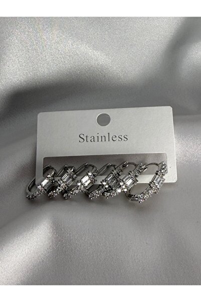 stainless steell SACHKA Stainless Steel Çoklu Küpe