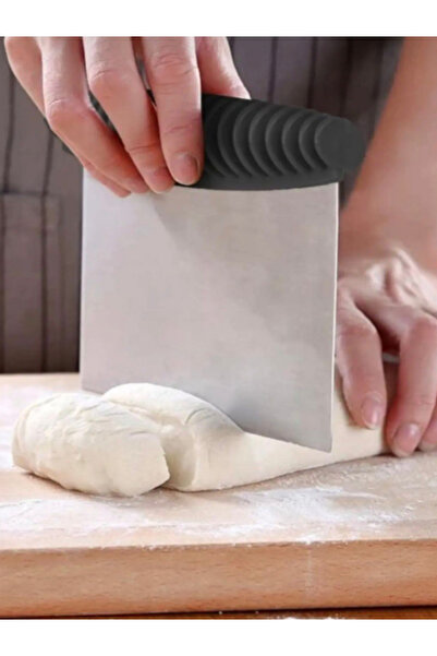 Ranüş Home أداة فاخرة لتقطيع العجين، مكشطة فولاذية لتقطيع الكيك والمعجنات