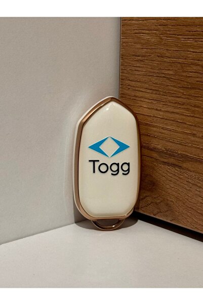 BDR AUTO AKSESUAR (Amblemli) Togg T10X-T10F Uyumlu Anahtar Kılıfı