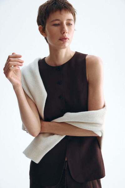 H&M سترة طويلة