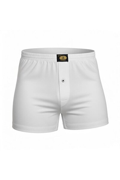 KAİZEN 3 قطع بوكسر رجالي أبيض قطن 100%