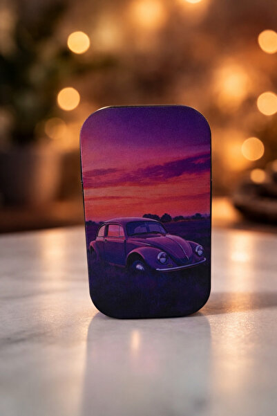 Hunter Desenli Metal Çakmak – Gazlı – Klasik Alev – Koleksiyonluk Tasarım Çakmak