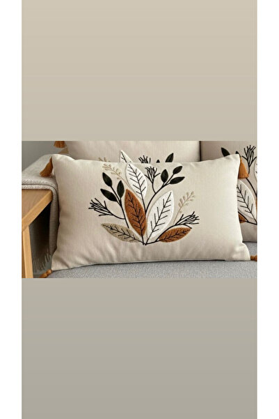 Cotton غطاء وسادة مستطيل الشكل مكون من قطعتين (30x45 سم)