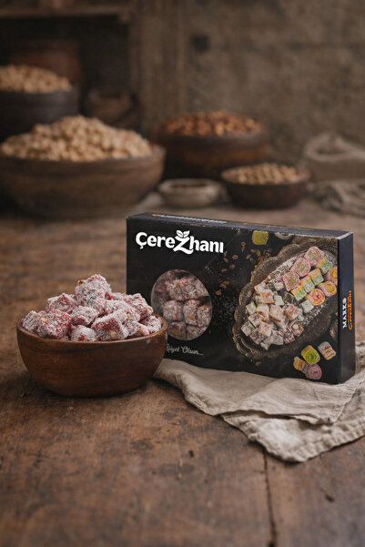 Çerezhanı Narlı Antep Fıstıklı Çifte Kavrulmuş Lokum 250 Gr.