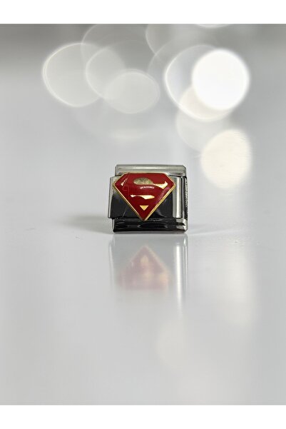 ahsenaksesuar2025 Seç & Kombinle) 3 Al 2 Superman Amblem Öde Çelik İtalyan Bi...