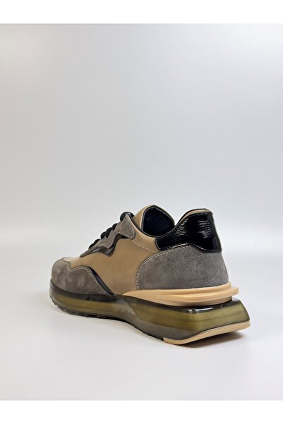 Daytex Premium Hakiki Deri Erkek Sneaker | İthal Hava Tabanlı