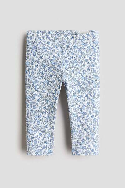 H&M Printed cotton leggings