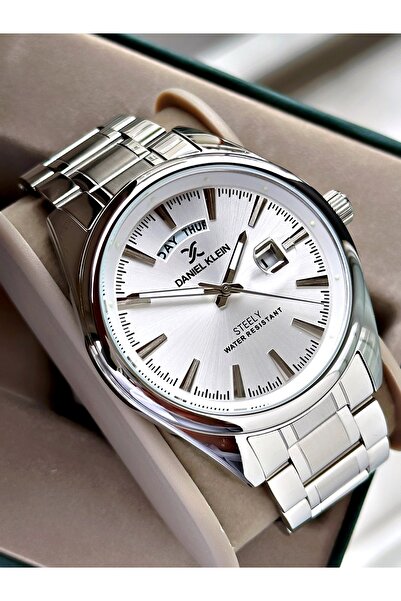Daniel Klein Day-Date Men's Wristwatch with Calendar