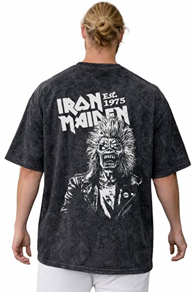 SEVBANO Iron Maiden Ροκ Μέταλ Μουσικό Συγκρότημα Μπλουζάκι με στάμπα Unisex O...