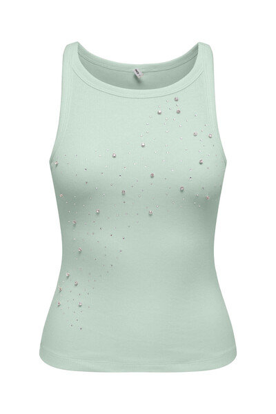 ONLY Onlfiliz Life Green Women's Sleeveless T-Shirt 15368917