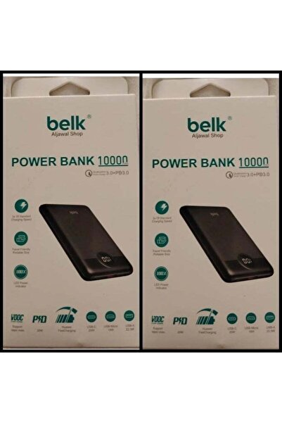 Belk قطعتان - شاحن محمول سريع بقدرة 22.5 واط بتقنية الشحن السريع PD