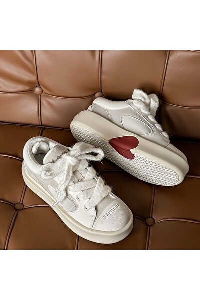 ETG Women's Casual Sneakers, Classic Low-Top Lace-Up Walking Shoes