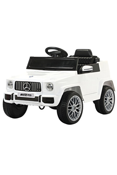 Rally سيارة أطفال كهربائية مرسيدس G-Class AMG مع ريموت تحكم - 6V (عمر 1-4 سنوات)