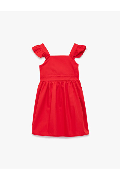 Koton Рокля с набори, без презрамки и колан за момичета 6SMG80039AW