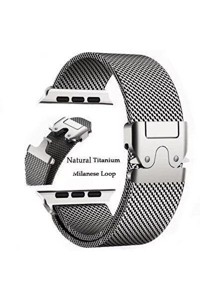 Choice3 42 44 45 46 49mm Titanium colour Milanese Band for watch band Ultra 2...
