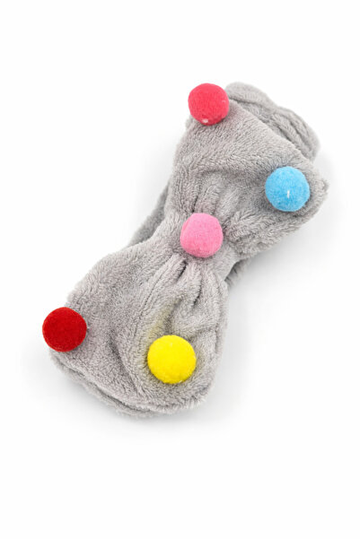 MD Moda Accessories Plush Spa & Makeup Headbands with Colorful Pompom Detail ...