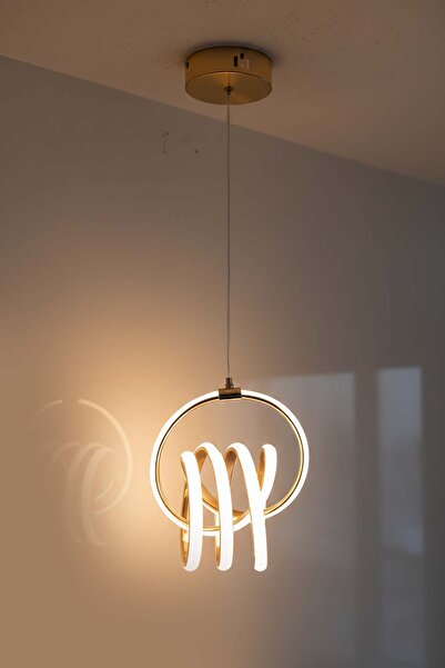 TERRA LIGHTING Minimal Sofya Power Led Avize, 3 Renk Yanabilen Lüks Led Avize...