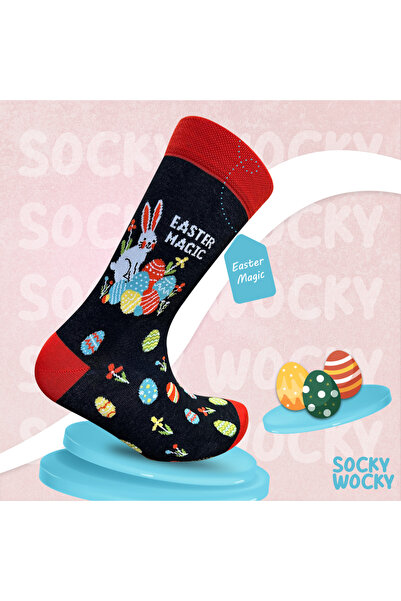 Socky Wocky Unisex Cotton socks with Printed