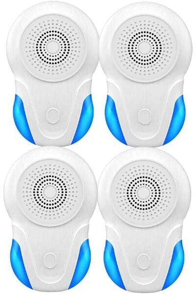 Arabest جهاز طرد الحشرات بالموجات فوق الصوتية، عبوة من 4 قطع، للتحكم الإلكترو...