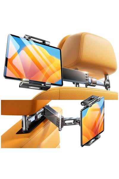 LISEN A140 Telefon-Tablet iPad Arka Koltuk Tutucu – 4.7–12.9 Tabletler için, ...