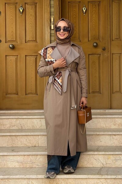 MISS DALIDA Trençkot T25PF-8011 Vizon