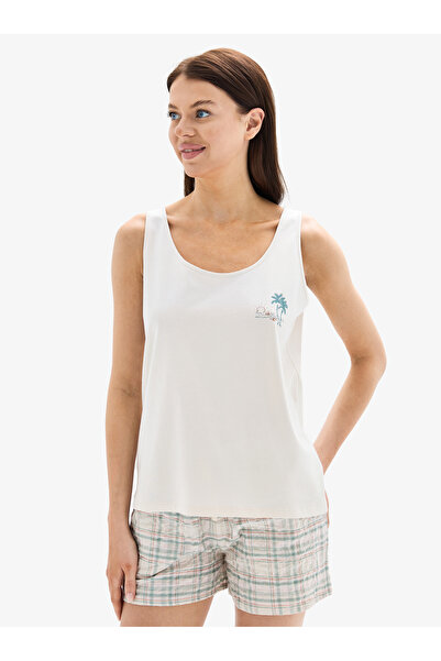 Blackspade Women's Pajama Set 52070 - Cream