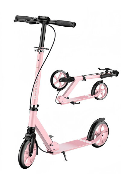 Ma Baby Kick Scooter for Kids, 2-Wheel with Adjustable Handlebar, Double Brak...