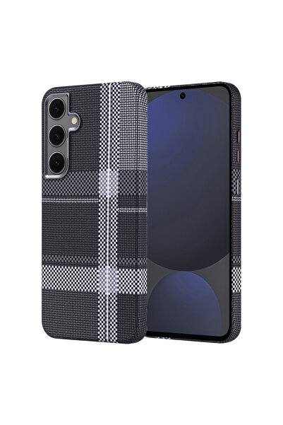 Paladyum Case غطاء نيكست من ألياف الكربون الرفيعة باللون الأسود والرمادي متوا...