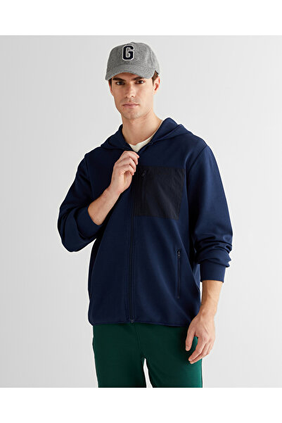Gant Erkek Lacivert Sweatshirt