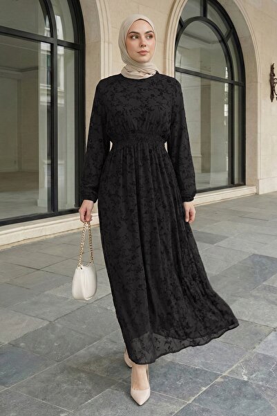 InStyle Flok Tulle Black Dress