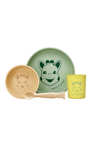 Sophie La Girafe Set de masă din silicon Sophie Girafa