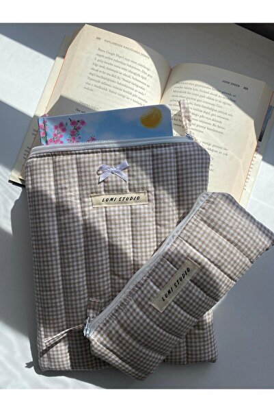 lumi Studio Kahverengi Pitikare Kitap Kılıfı, Organizer, Ajanda, Defter Kılıf...