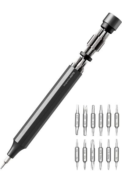 Genericc HOTO 24 in 1 Precision Screwdriver QWLSD004 gray