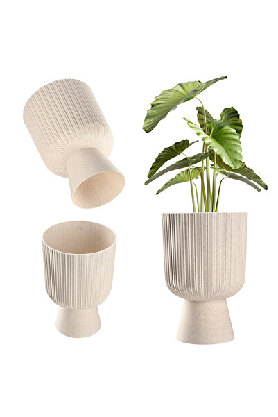 KADAX Ghiveci de flori, Ghiveci de flori, Gazon, Capac de plastic, 14 cm, Sup...