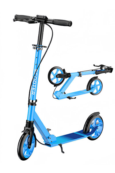 Ma Baby Kick Scooter for Kids, 2-Wheel with Adjustable Handlebar, Double Brak...