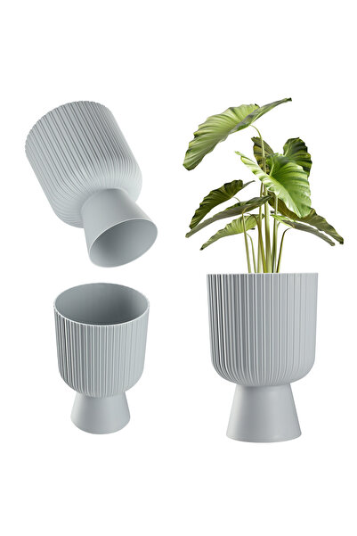 KADAX Ghiveci de flori, Ghiveci de flori, Gazon, Capac de plastic, 14 cm, Sup...