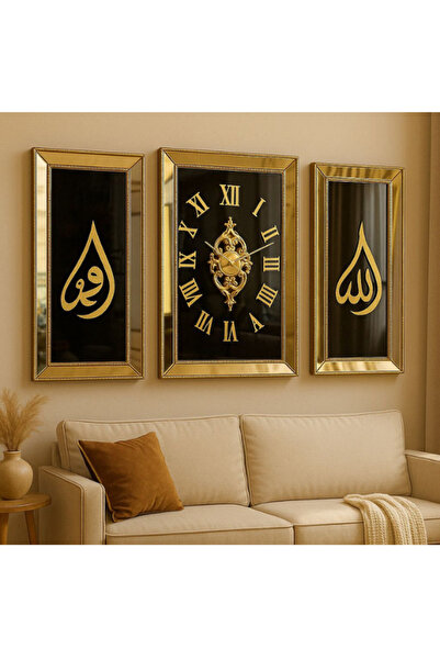 DoraHomeDekor 3’lü Saat Tablo
