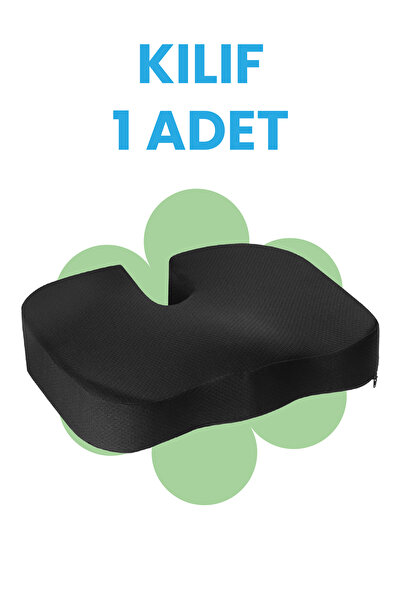 Viscofoam Jastuk za trtičnu kost, crna navlaka