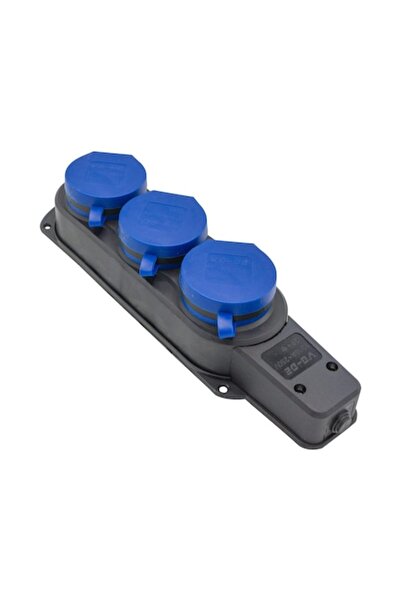 COBI SMART® Black Extension Socket with 3 Outlets