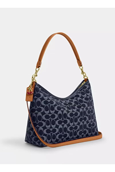 COACHOU Laurel 31 fabric shoulder bag with a detachable shoulder strap and zi...