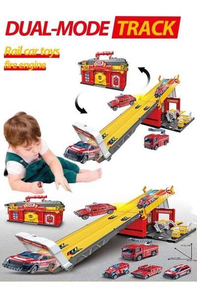 Generic Die-Cast Vehicles, Storage & Ejection Competitive Track Parking Lot, ...