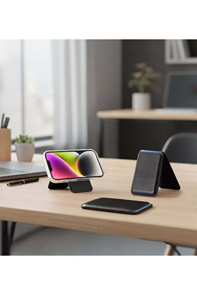 Trendmiya Black Magsafe Card Holder