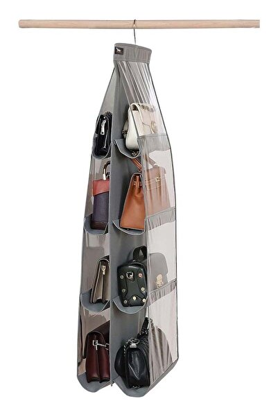 Arabest Handbag Hanging Organizer with 8 Pockets, Foldable Oxford Cloth Hangi...