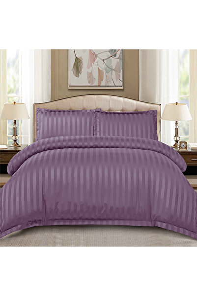 OEM Lenjerie de pat damasc cu elastic pentru pat dublu 2 persoane, Finet, PRV...