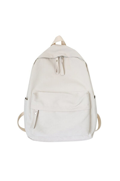 Other Leisure Backpack Large Capacity White