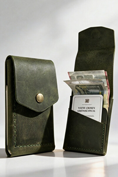 luvo 100% Real Leather Wallet |   3 Compartments 9 Card Capacity Minimal Wall...